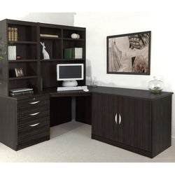 Ameliore Corner Desk - Black